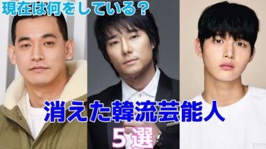 【消えた韓国芸能人】最近見かけないけれど現在は何をしている？5選！