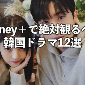 Disney+で配信中のおすすめ韓国ドラマ12選